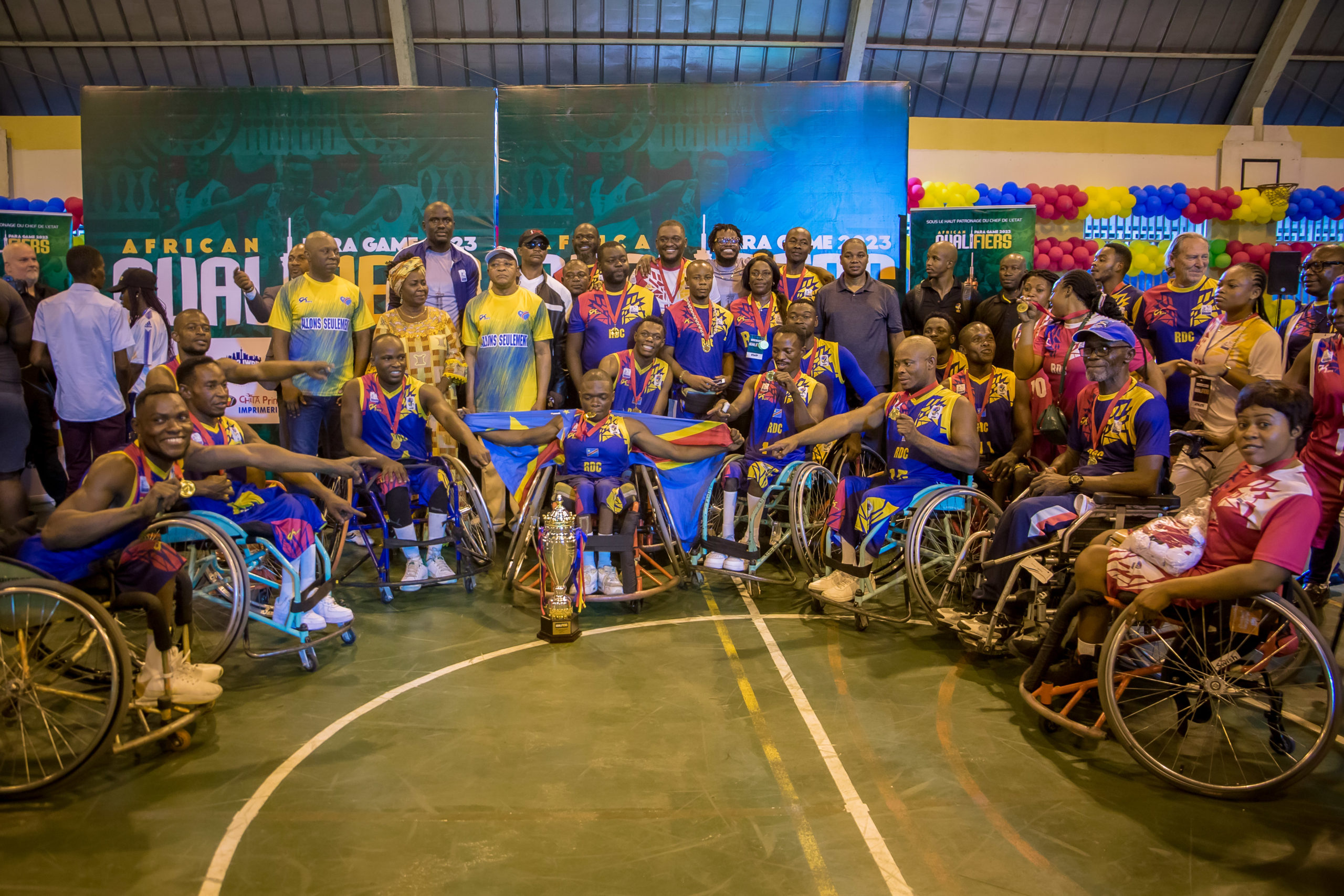 Basket sur fauteuil / Elim – Jeux Paralympiques 2024 : La Rd-Congo arrache son ticket pour la 2è fenêtre !