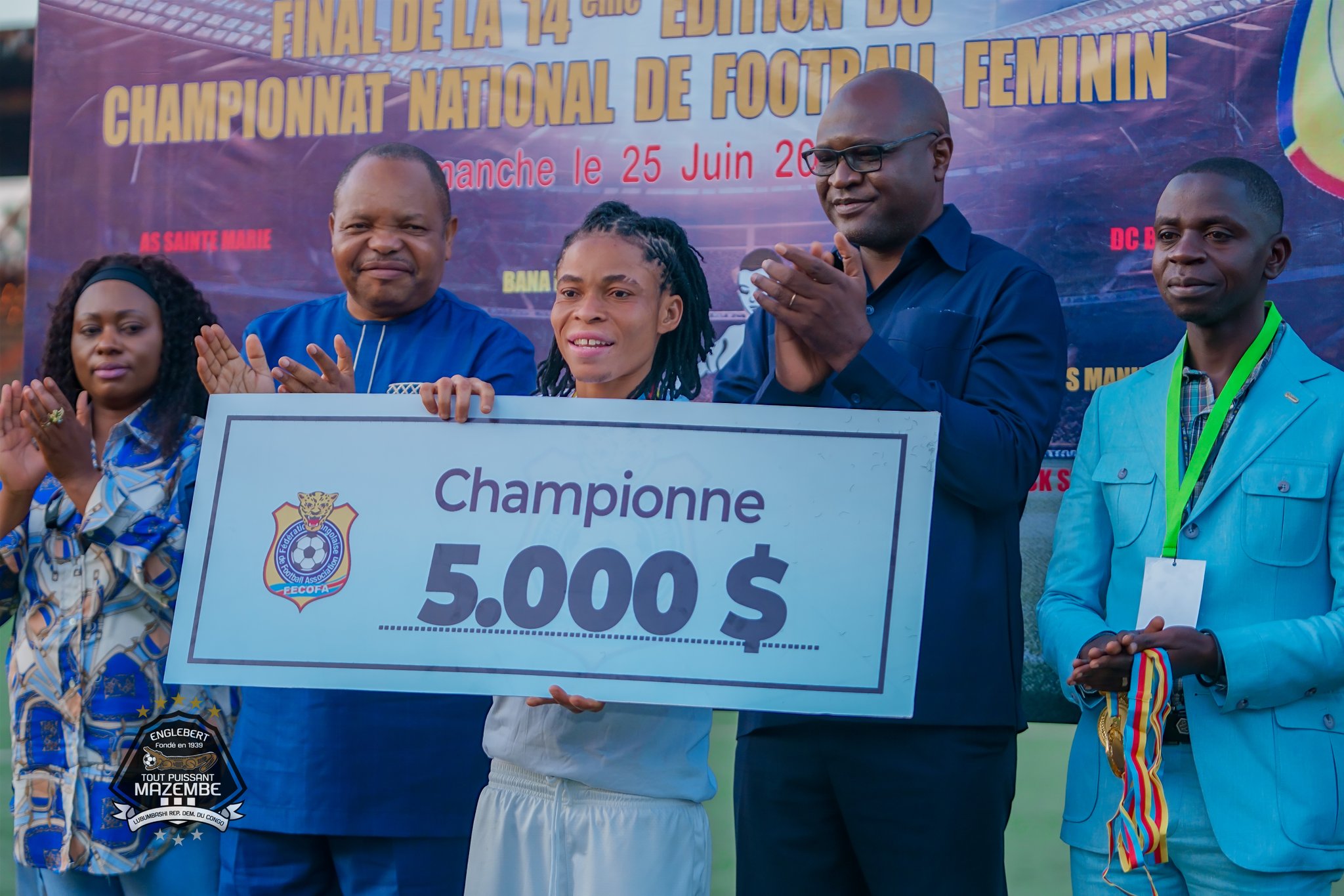 Foot – Féminin : Le TP Mazembe remporte la 14e édition du Championnat national !