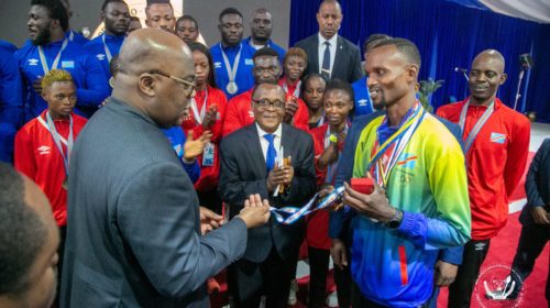 Félix Tshisekedi émet le “vœu de voir la Rd-Congo organiser les Jeux Congolais”